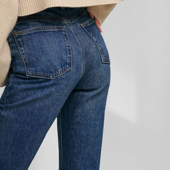 Reformation High Rise Blue Jeans - Picture 7 of 7